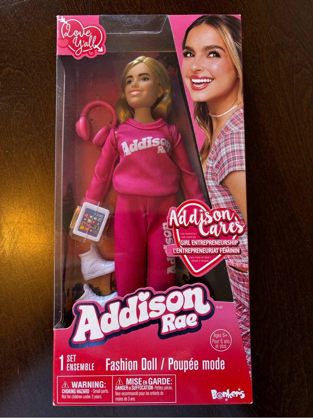 Addison Rae Fashion Doll Addison Cares Girl Entrepreneurship Body Positivity